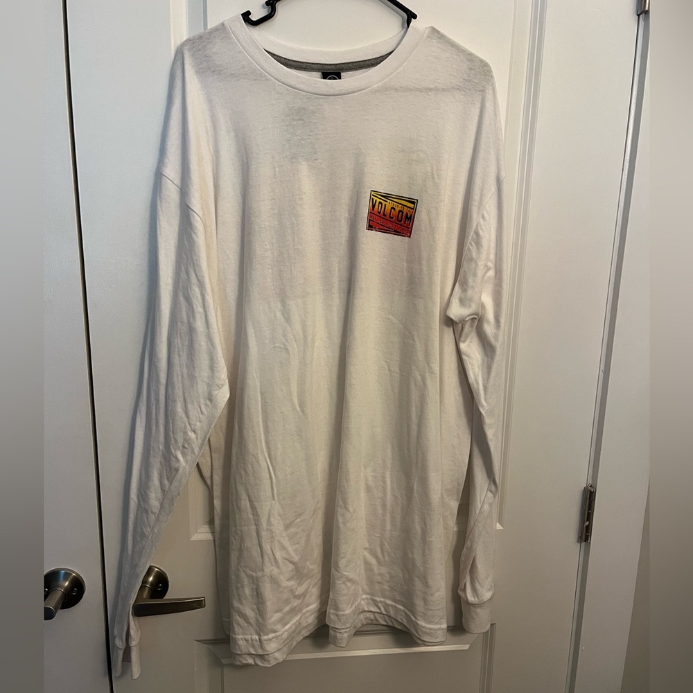 Volcom Classic White Long Sleeve Tee